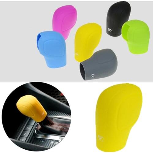 For Volkswagen VW AT Tiguan Touran Golf 6 Jetta Tiguan POLO BORA Passat B7 Gear head shift knob silicone protective cover 1pc