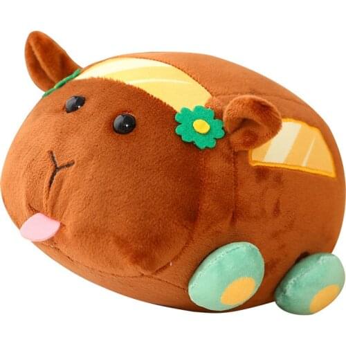 10/20cm Cute Mouse Plush Toy Soft Stuffed Animals Pui Pui Molcar Plush Hot Japan Cartoon Mouse Lovely Guinea Pigs Car Pillow