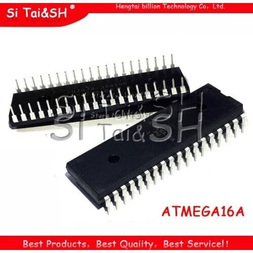 1PCS ATMEGA16A-PU DIP40 DIP ATMEGA16A DIP ATMEGA16 16A-PU DIP-40