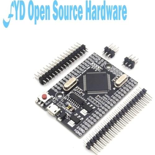 1PC USB-serial Converter Mega 2560 PRO MINI Embedded, MCU ATmega2560, USB CH340G Electronics Gadgets MINI for