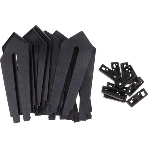 10 Pcs Plastic Easel Plate Photo Picture Painting Frame Holder