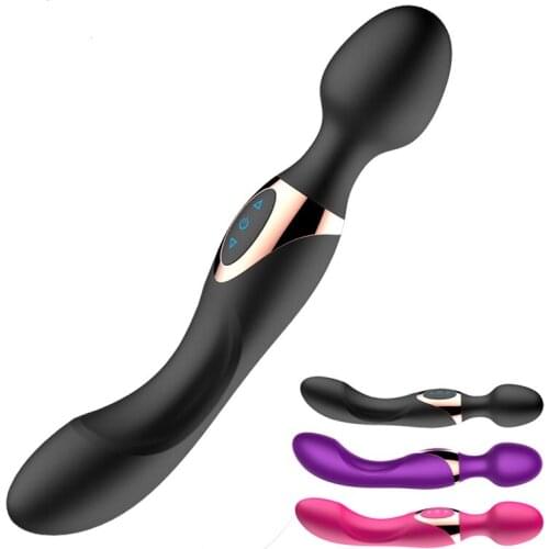 10Speeds Powerful Big Vibrators for Women Magic Wand Body Massager Sex Toy For Woman Clitoris Stimulator