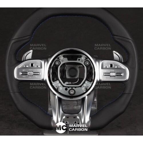 100% REAL CARBON FIBER STEERING WHEEL COMPATIBLE WITH Benz AMG