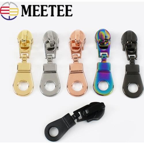 20pcs Zipper Sliders for 5# Nylon Zippers Bag Zip Repair Kits Replacement Pocket Zips Head DIY Sewing Accessories ZT179