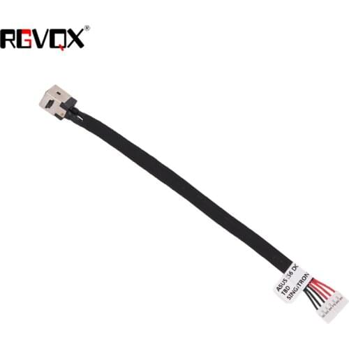 5Pcs/lot New PJ636 DC Jack Cable for ASUS S550 S550C S550CA S550CB S550CM K550 K550CA 1417-007P000 Laptop Socket Power