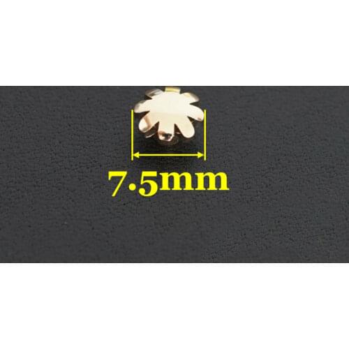 50pc Q17-7.5mm Solid Brass belt screw Chicago Screw Leathercraft