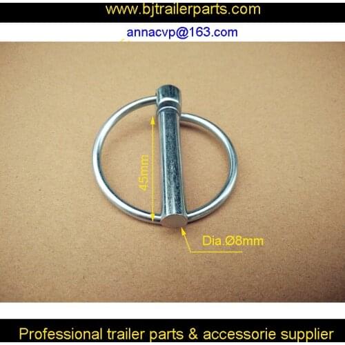 Lynch pin linch pin, hitch lynch pin 8mm pin x 45mm trailer parts