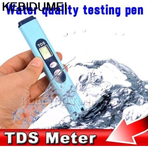 LCD Digital TDS Meter Tester 0-9990ppm Water Quality Pen Tester for Water Pool & Fish Pond Testing