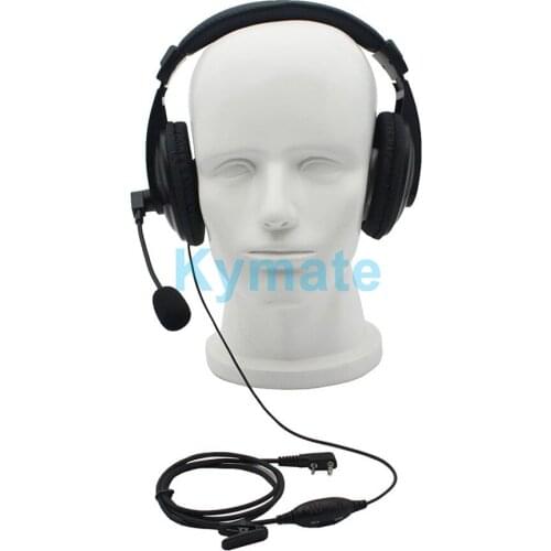 Two Way Radio Ultradio Noise Cancelling Headset/Helmet/Earphone for Baofeng BF888S/TYT ALL K1 Plug Walkie Talkie for Racing