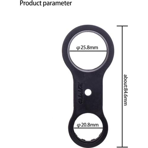 Bike Bottom Bracket Wrench Double Ended Bottom Bracket Wrench Tool for SR Suntour XCT XCM XCR MTB Front Fork Detach Repair Tools
