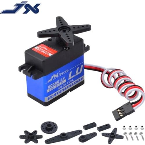 JX DC5821LV 21kg Waterproof Metal Gear Digital Servo for 1/8 1/10 RC car Boat Scaler Buggy Crawler TRX-4 RC Model