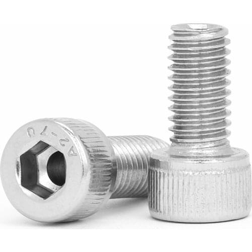 M6 M8 M10 M12 Stainless Steel Hollow Hexagon Socket Head Screw Hollow Bolt Lamp Threading Screw Through Hole