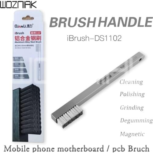 Qianli iBrush Multifunctional High Temperature Resistant Brush Cleaning / Polishing / Grinding / Degumming Maintenance tools