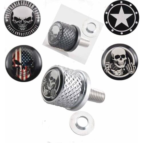 Multi Beautifully Knurled Quick Release Seat Bolt Fender Screw for Victory Cross Country 8-Ball VEGAS JACKPOT HARD-BALL and more