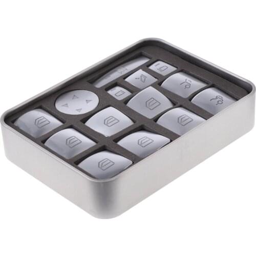 Car Window Glass Lift Button Sticker for mercedes benz A B C E GLA CLA GLK GL ML GLE Class Dropshipping