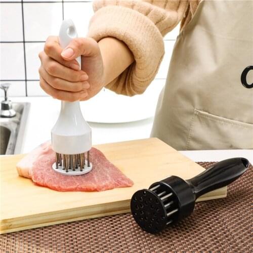 New Kitchen Accessories Profession Meat Meat Tenderizer Needle with Stainless Steel Kitchen Tools Drop Shipping Kitchen Gadgets