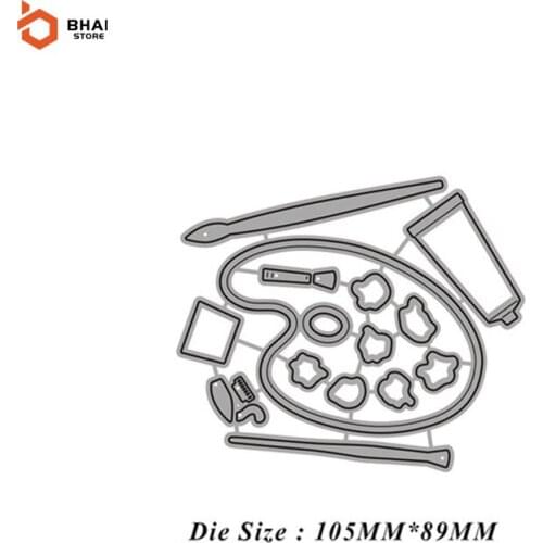 New Painting Plate Cutting Dies Stencil DIY Scrapbooking Album Paper Card Decor Metal Embossing Craft Metal Cutting