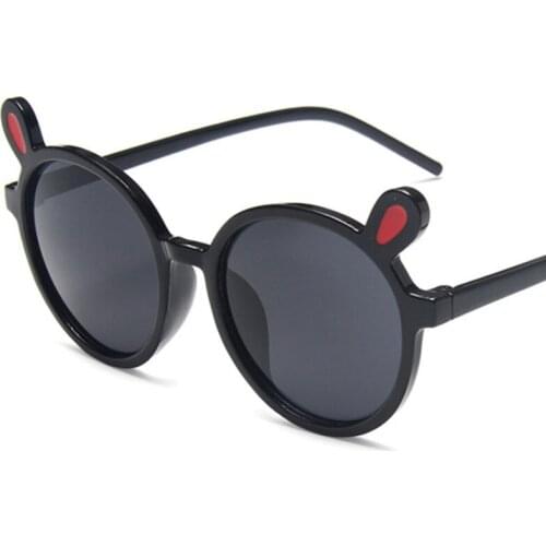 Unisex Outdoor Glasses, Cute Baby Cartoon Bunny Ears Sunglasses for Shopping, Birthday Party, Beach