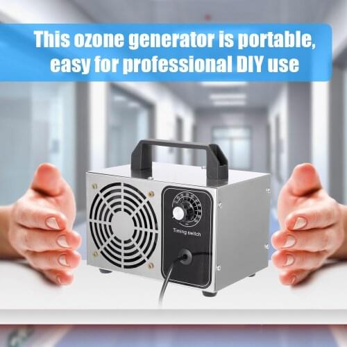 110-220V Portable Ozone Generator Machine 32g/h Ozone Machine Air Filter Purifier Sterilizer Treatment for Home Car Formaldehyde