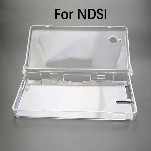 JCD Transparent Crystal Case Clear Hard Cover Shell For Nintendo DSi NDSi Game Console
