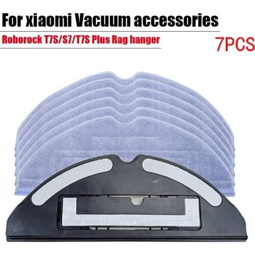 For Roborock S7 T7S T7SPlus Vacuum Cleaner Accessories Hanger Mops Cloths Water Tank Robot Sweeper Replacement Spare Parts