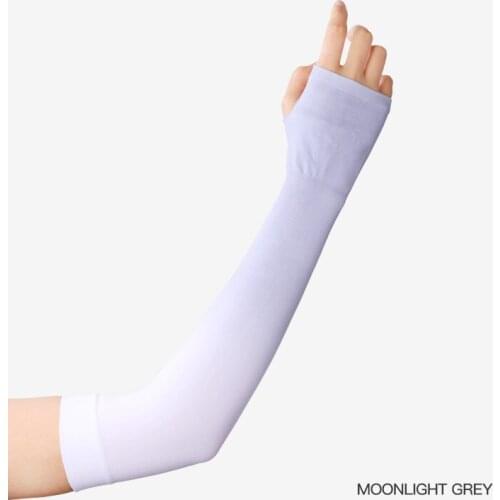 1 Pair Men Women Arm Sleeves Sun UV Protection Ice Cool Arm Cover Arm Warmers for Cycling Fishing Running Climbing Sport