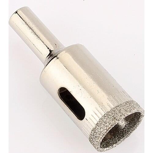 10Pcs 18mm Diamond Coated Drill Bit Tile Glass Metal Marble Core Hole Saw Drilling Bits Power Tool Accessories