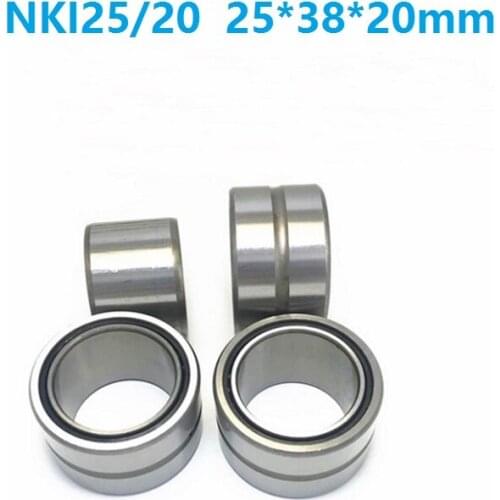 10pcs NKI25/20 Needle roller Bearing 25*38*20 mm with inner ring 25x38x20