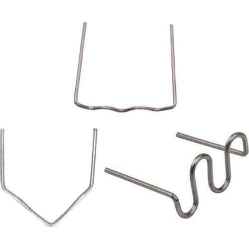 100pcs Automobile Plastic Bumper Welding Machine Repair Nails 0.8mm Stainless Steel Durable Repair Nails Machine Hot Melt Weldin