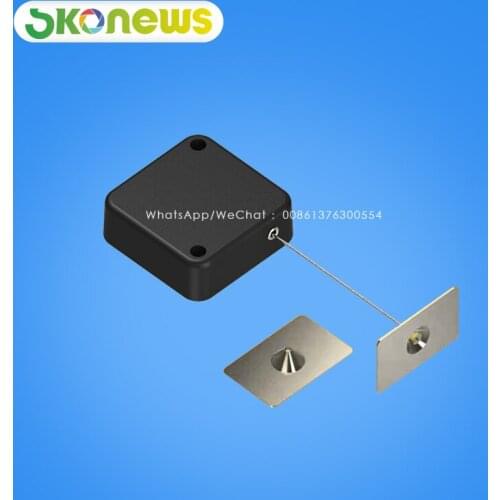 50 pcs Anti-lost Pull Box Display Cable Retracting Security Cable Merchandise Security Tether Recoiler