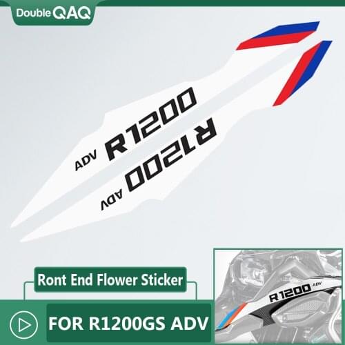 Motorcycle front beak flower sticker R1200GS ADV logo sticker for BMW R1200 GS ADV R 1200GS ADV 2014-2020 2019 2018 2017 2016
