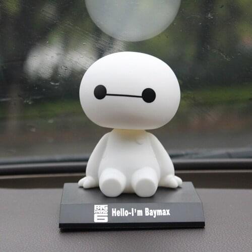 10cm Disney Anime Movie Marvel Big Hero 6 Baymax Action Figures Doll Cartoon Figurine PVC Collection Model Decoration Kids Gift