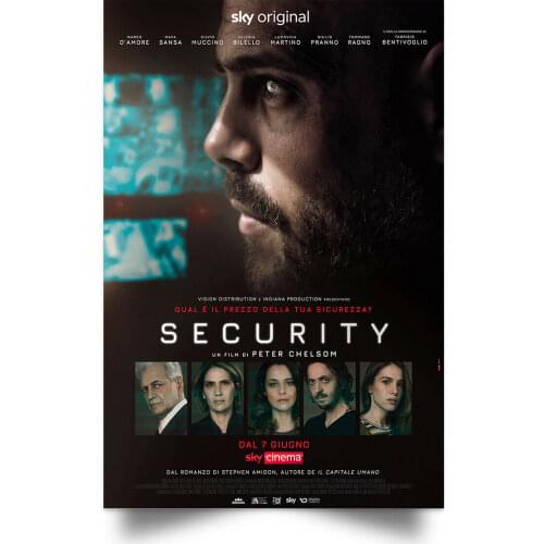 Security MOVIE Picture Art Film Print Silk Poster for Your Home Wall Decor 24x36inch