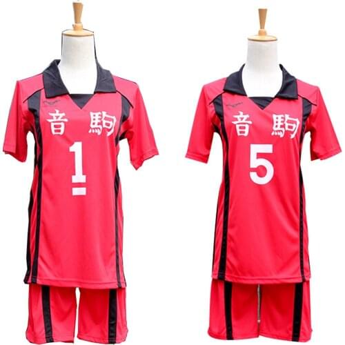 Haikyuu Cosplay Costume NEKOMA High School Volleyball Club Sportswear Jerseys Uniform