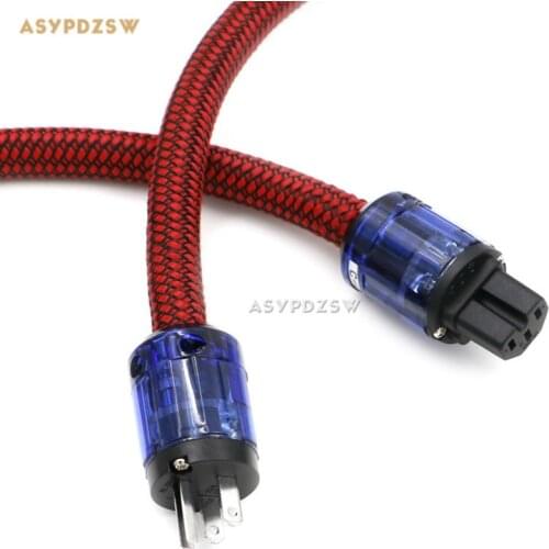 1.5M LX01A 4N OFC 3 core US standard AC Power supply cable for CD/Power amplifier