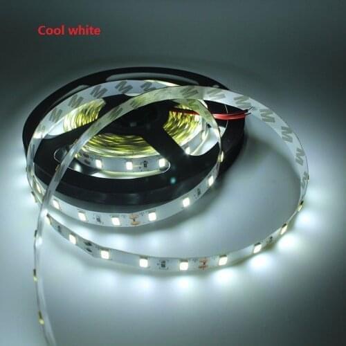 Hot 150M 12V 300LED 5630 SMD 60led/m Flexible Strip Light Cool white non-waterproof New