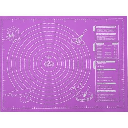 45x60cm Reusable Silicone Baking Mat Eco-Friendly Mat For Rolling Dough Pad Large Non-stick Patisserie Baking Accessories Tools