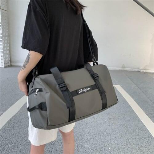 Fashion Men Travel Bag Waterproof Sports Bag Fitness Gym Handbags Large Capacity Shoulder Bag Crossbody Pack Sac De Voyage 2021