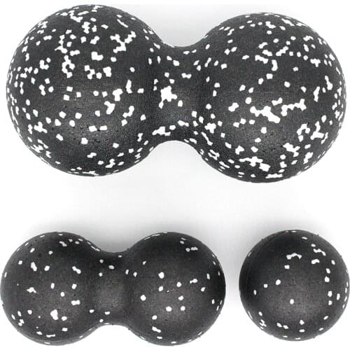 Peanut Massage Ball Set Lacrosse Ball Physical Trigger Point Therapy Myofascial Release Muscle Knots Yoga Crossfit Self Massage