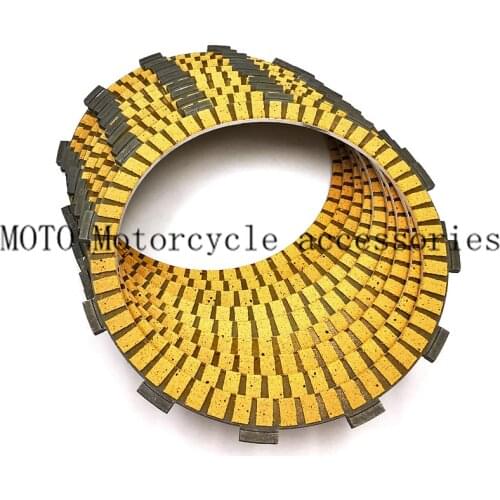 9pcs Motorcycle Engine Parts Clutch Friction Plates Kit For Kit For Harley Touring Road King Electra Glide Fatboy Softail