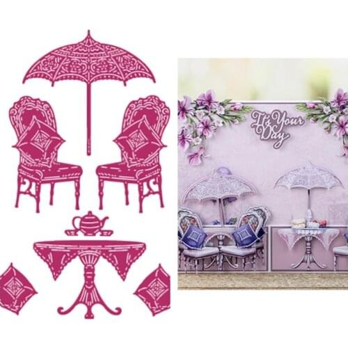 New Arrival 2021 Chairtting Metal Cutting Dies Scrapbook Diary Decoration Stencil Embossing Template DIY Greeting Card Handmade