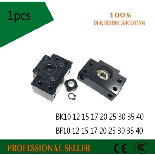 NEW BK10 BF10 BK12 BF12 BK15 BF15 BK17 BF17 BK20 BF20 BK25 BF25 BK30 BF30 BK35 BF35 support unit for ballscrew SFU1605 SFU1204