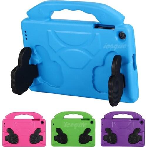 Stand Tablet Case For Samsung Galaxy Tab A 10.1 2019 Sm T510 T515 8.0 T290 T295 EVA Shockproof Case SM-T510 SM-T515 Funda Cover