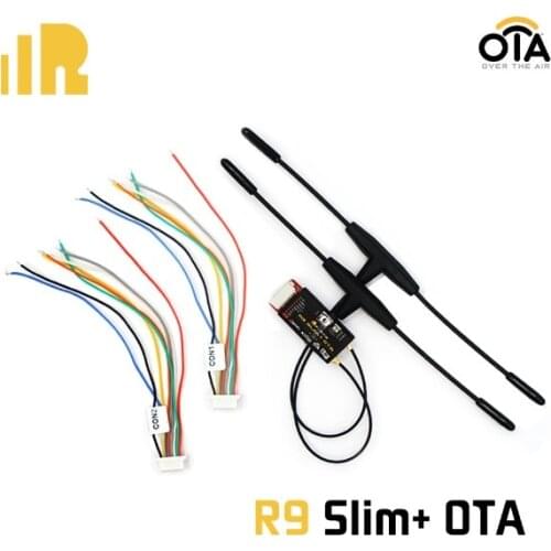 FRSKY R9 Slim+ OTA ACCESS 16CH 900Mhz SBUS S.Port Long Range Receiver Dual Antenna for Frsky R9M RF Module Access Transmitters