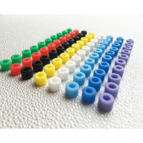 Multi Color Dental Silicone Instrument Color Code Rings 80pcs/bag Small Type