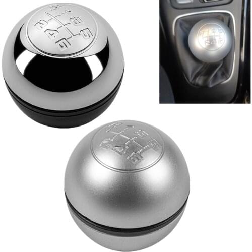 5/6 Speed For Alfa Romeo Giulietta 2010+ Chrome Car Styling Manual Gear Shift Knob Lever Shifter Stick Pen Handle Head Ball