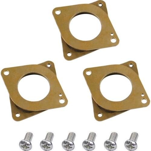 NEMA 17 Stepper Motor Steel and Rubber Vibration Dampers with M3 Screw for Ender 3 Creality CR-10 CR-10S 3D Printer CNC Machines