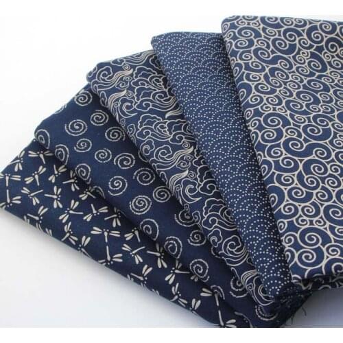 Cotton Fabric Bag Doll SMTA Cloth New Vintage Patchwork Brocade Other Plain Twill For Sewing Clothes, Bedding, Quilting