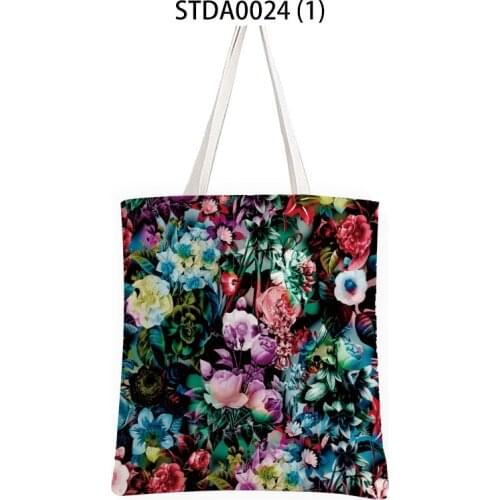 Printed Shoulder Bag Cartoon New Canvas Bag Shoulder Bag Tote Bags Handbag Vogue Women Bags Large Capacity Bag