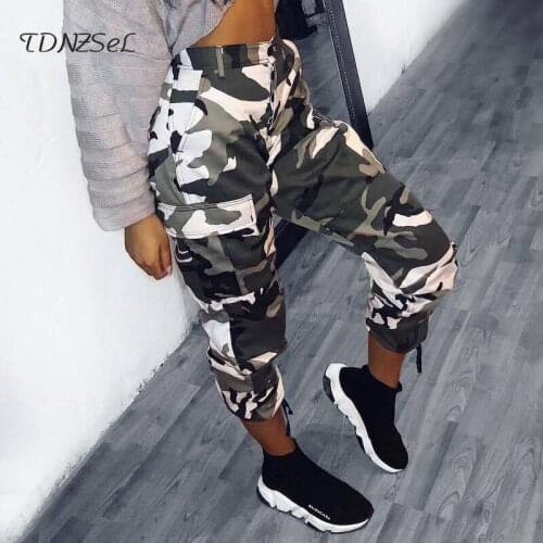 TDNZSeL Women's Camouflage Pants